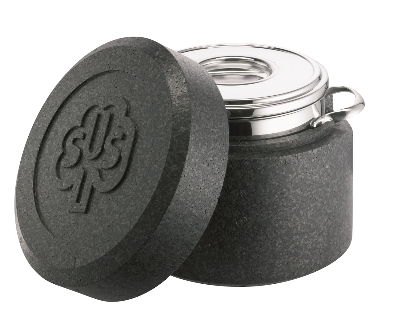 SUS Thermotopf mit Kochtopf 16 cm / Garbox