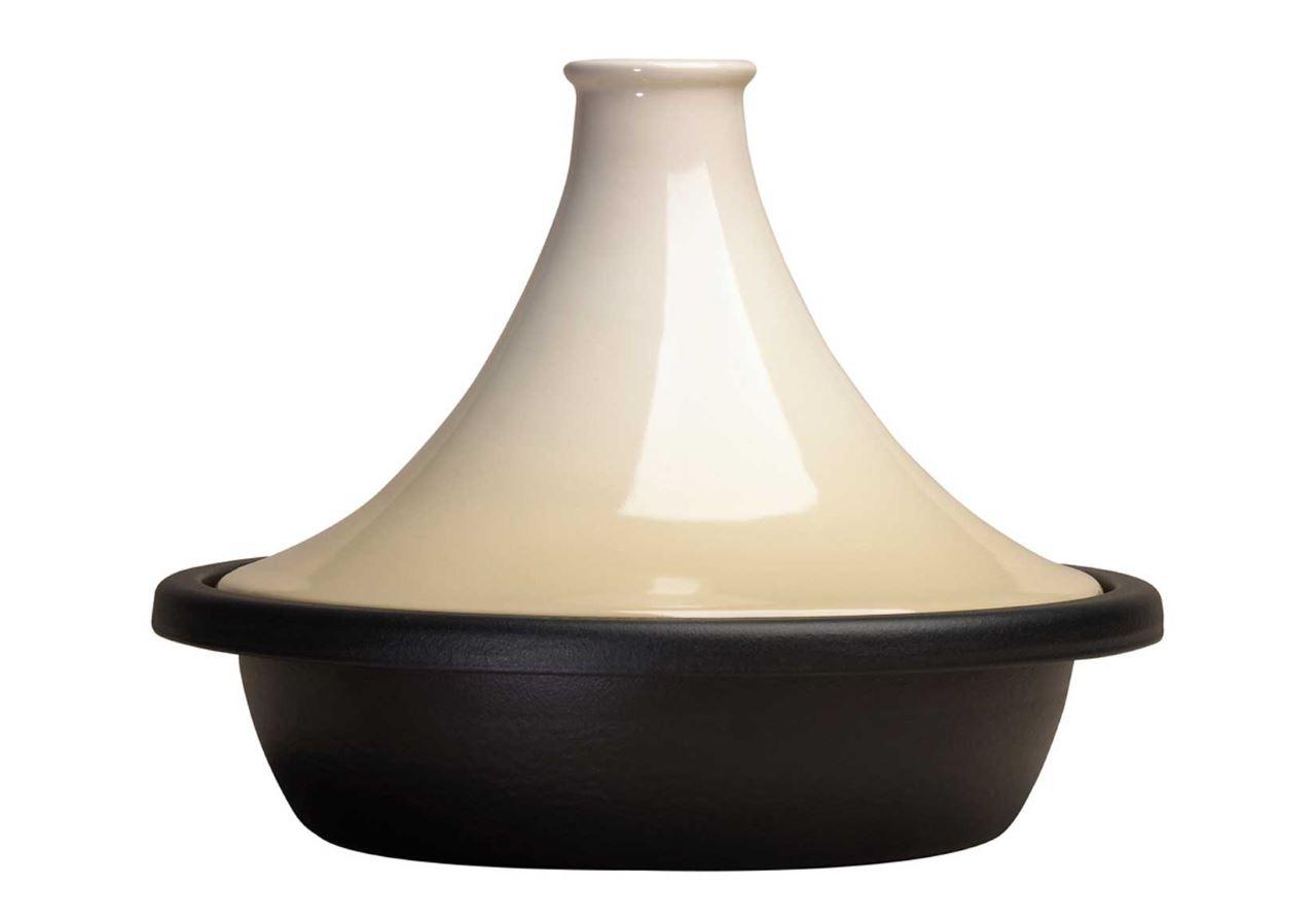 Le Creuset Tagine - Schmortopf mit Rezeptheft meringue / creme 2