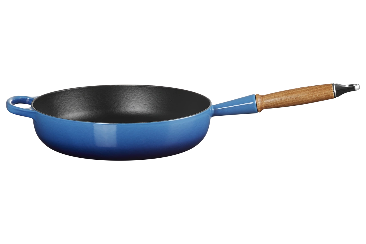 Le Creuset Gusseisen Pfanne 28 cm - Sautepfanne azure azure / blau 3
