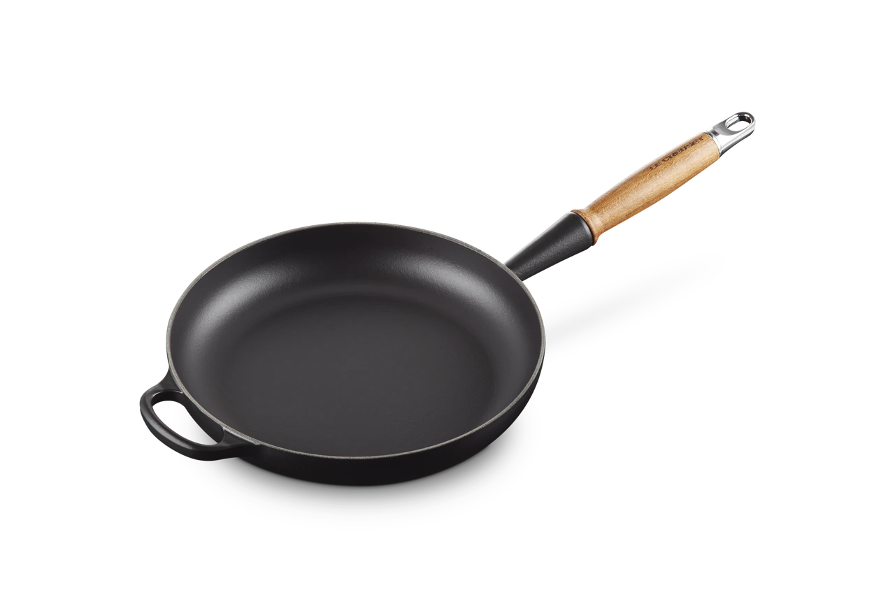 Le Creuset Gusseisen Bratpfanne 26 cm schwarz 1