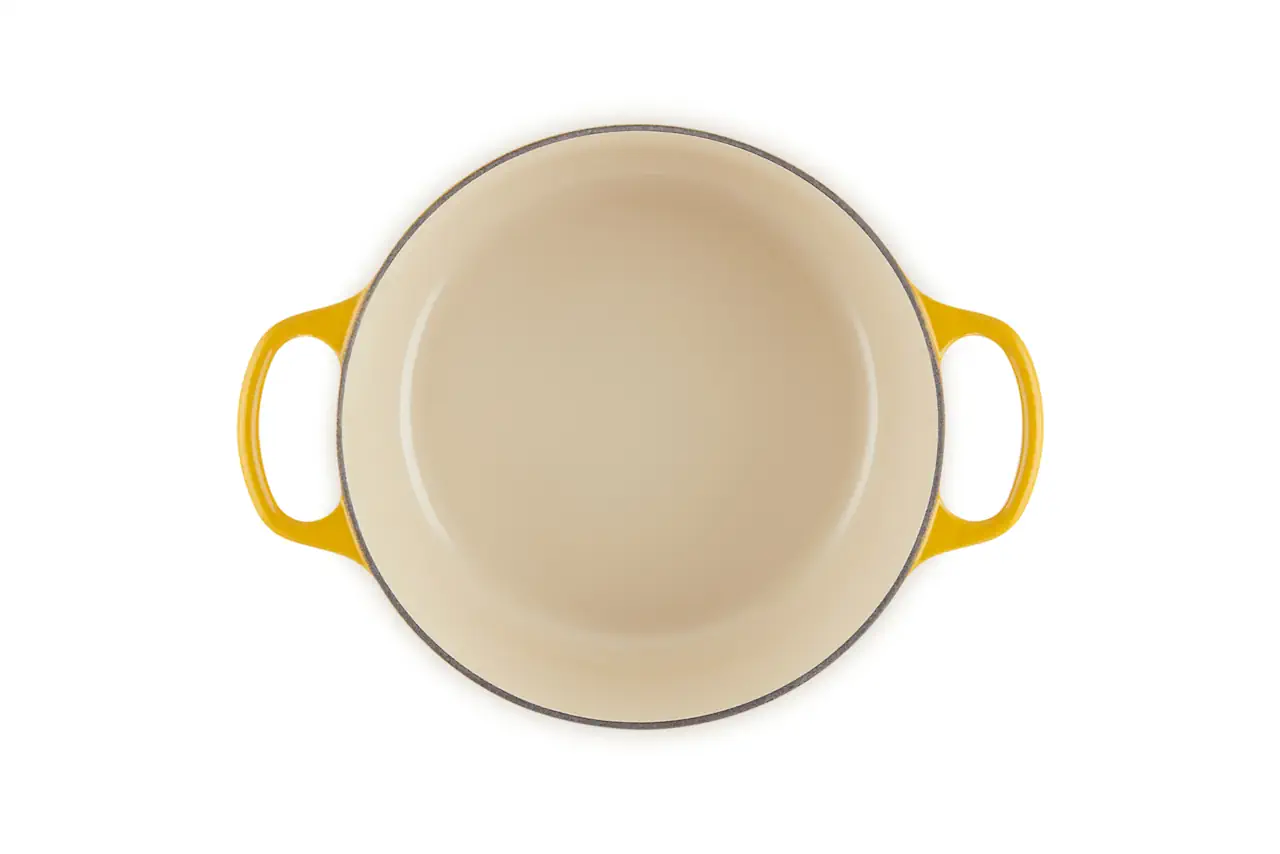 Le Creuset Gusseisen Topf 24 cm nectar / gelb nectar / gelb 5