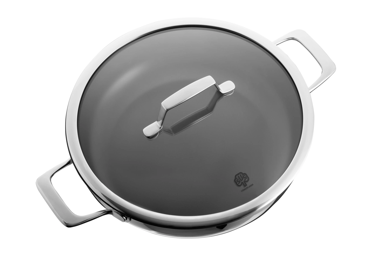 SUS Schmorpfanne Astral mit UniverSUS 24 cm 24 cm 2