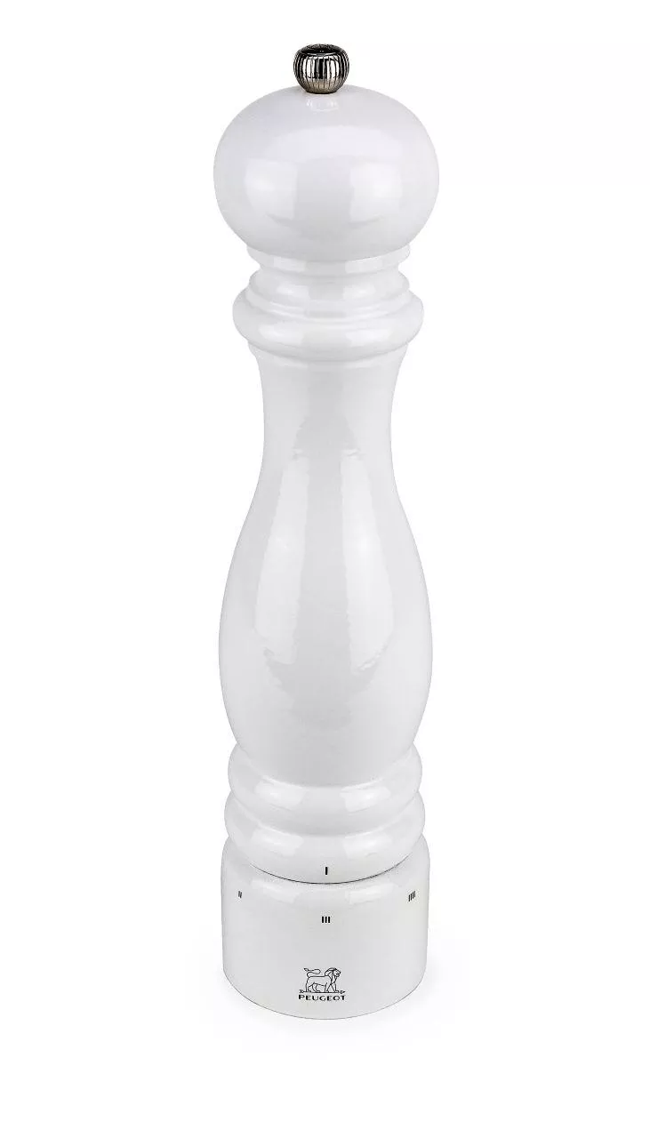 Peugeot Paris Salzmühle weiß glänzend 30 cm 1