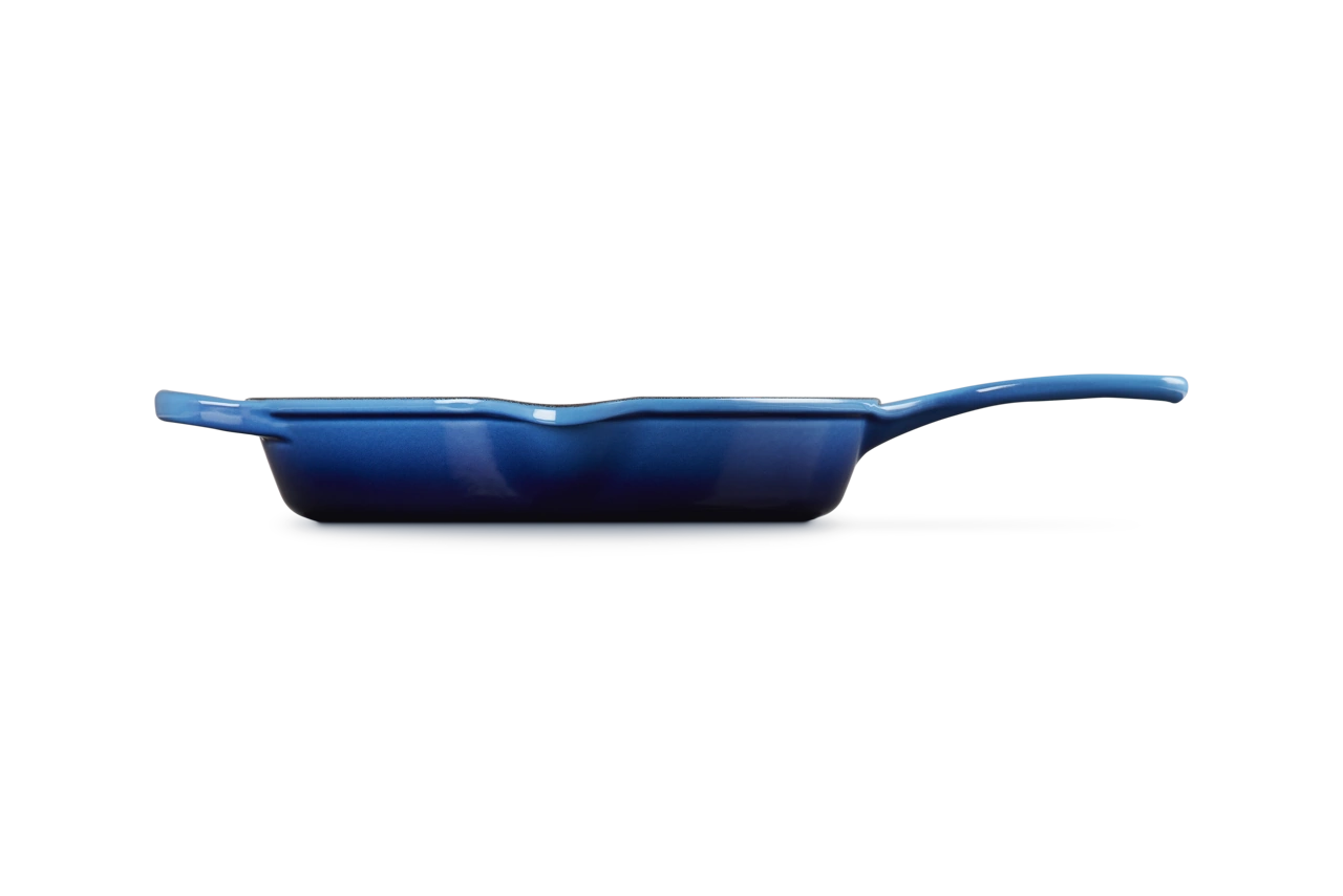 Le Creuset Gusseisen Brat- & Servierpfanne hoch azure / blau azure / blau 3
