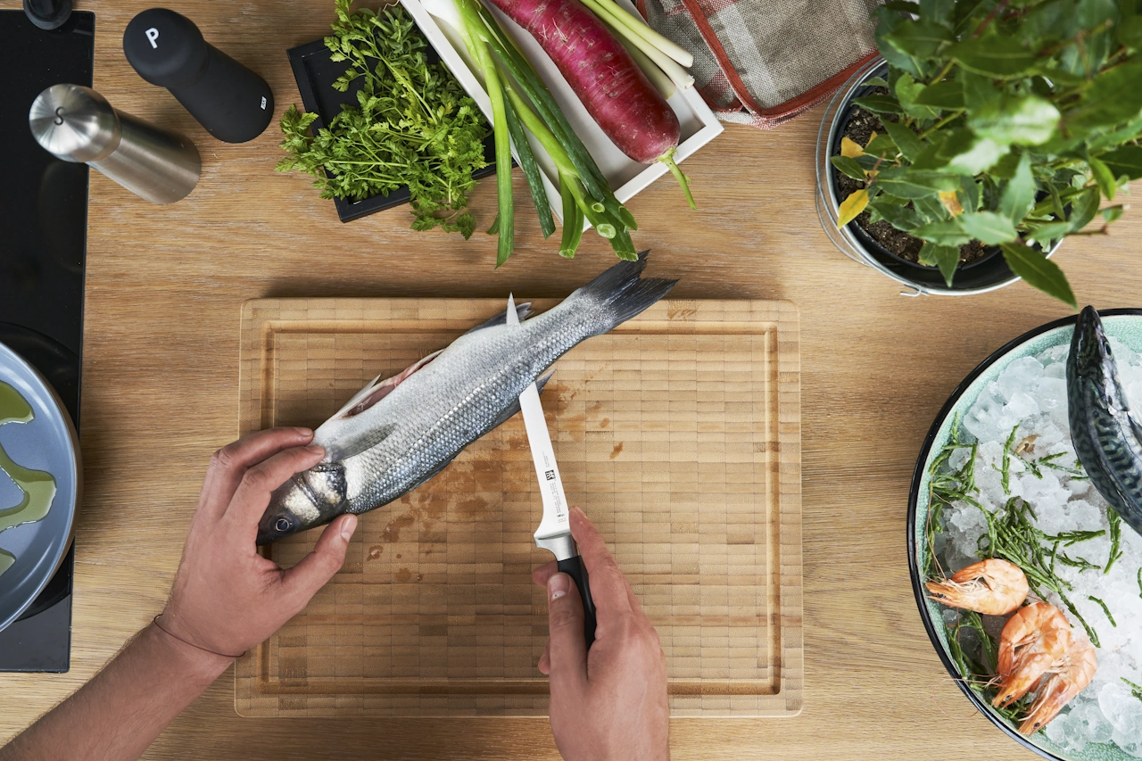 Zwilling Vier Sterne Filiermesser 18 cm 3