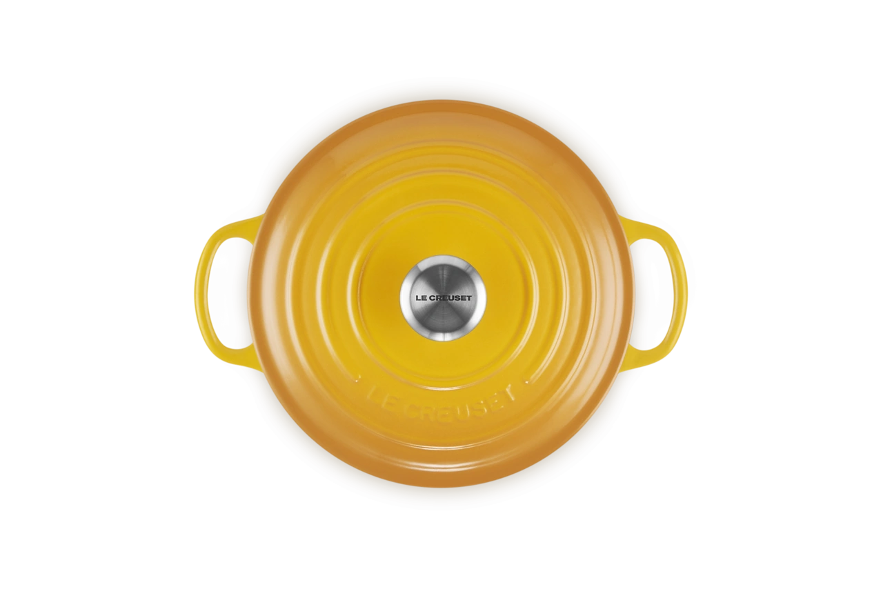 Le Creuset Gusseisen Topf 20 cm nectar / gelb nectar / gelb 4