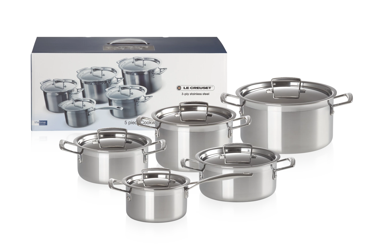 Le Creuset 3-ply Topfset 2