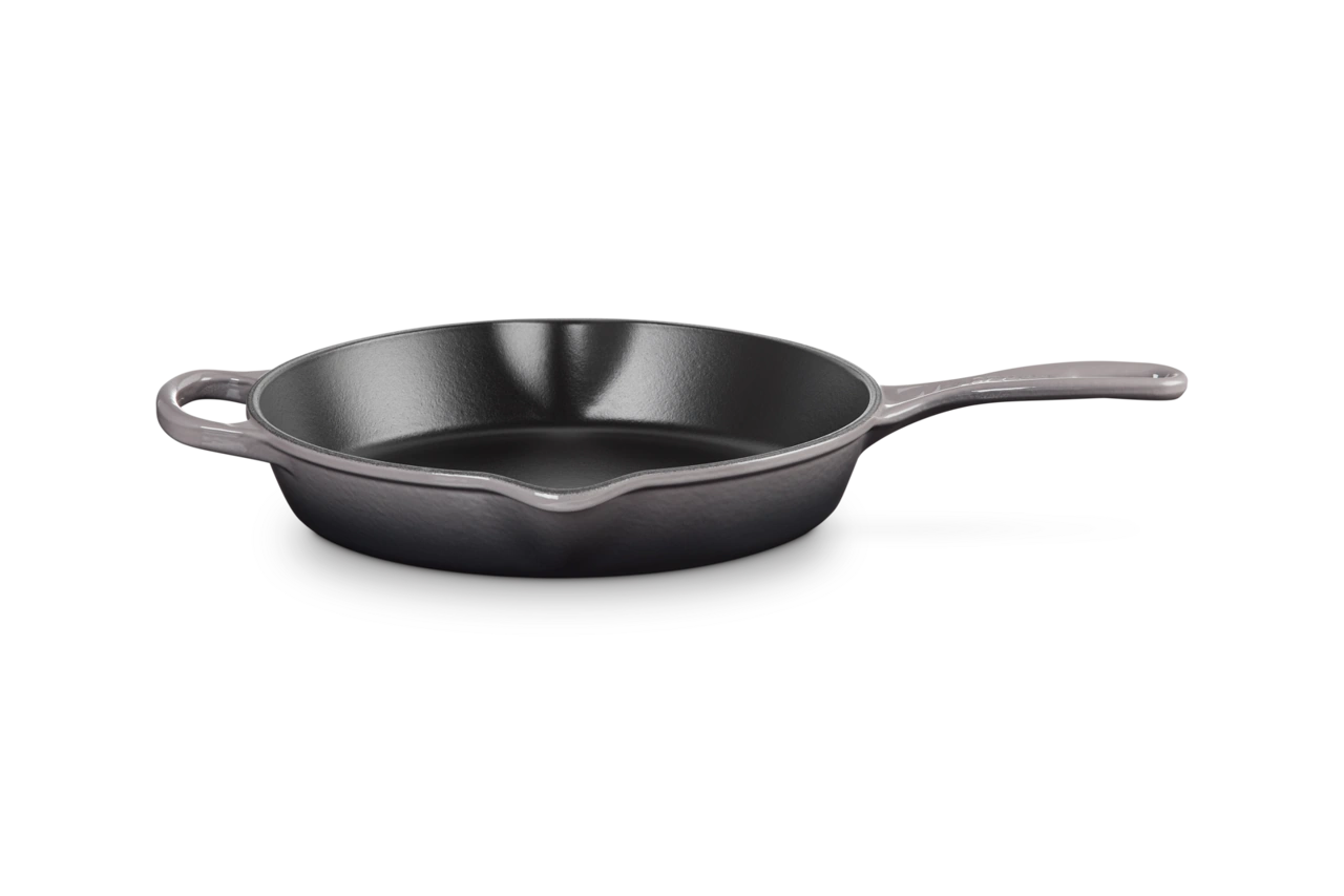 Le Creuset Gusseisen Brat- & Servierpfanne hoch perlgrau flint / grau 2
