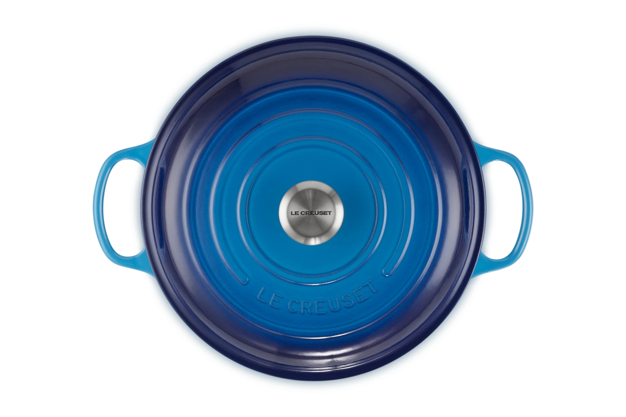 Le Creuset Gusseisen Gourmet Profitopf 30 cm azure / blau azure / blau 2
