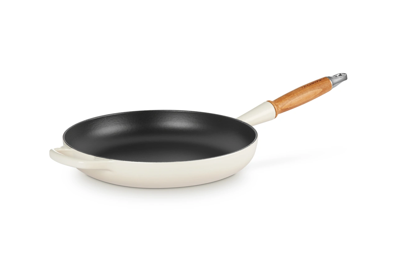 Le Creuset Gusseisen Bratpfanne 26 cm meringue / creme 3