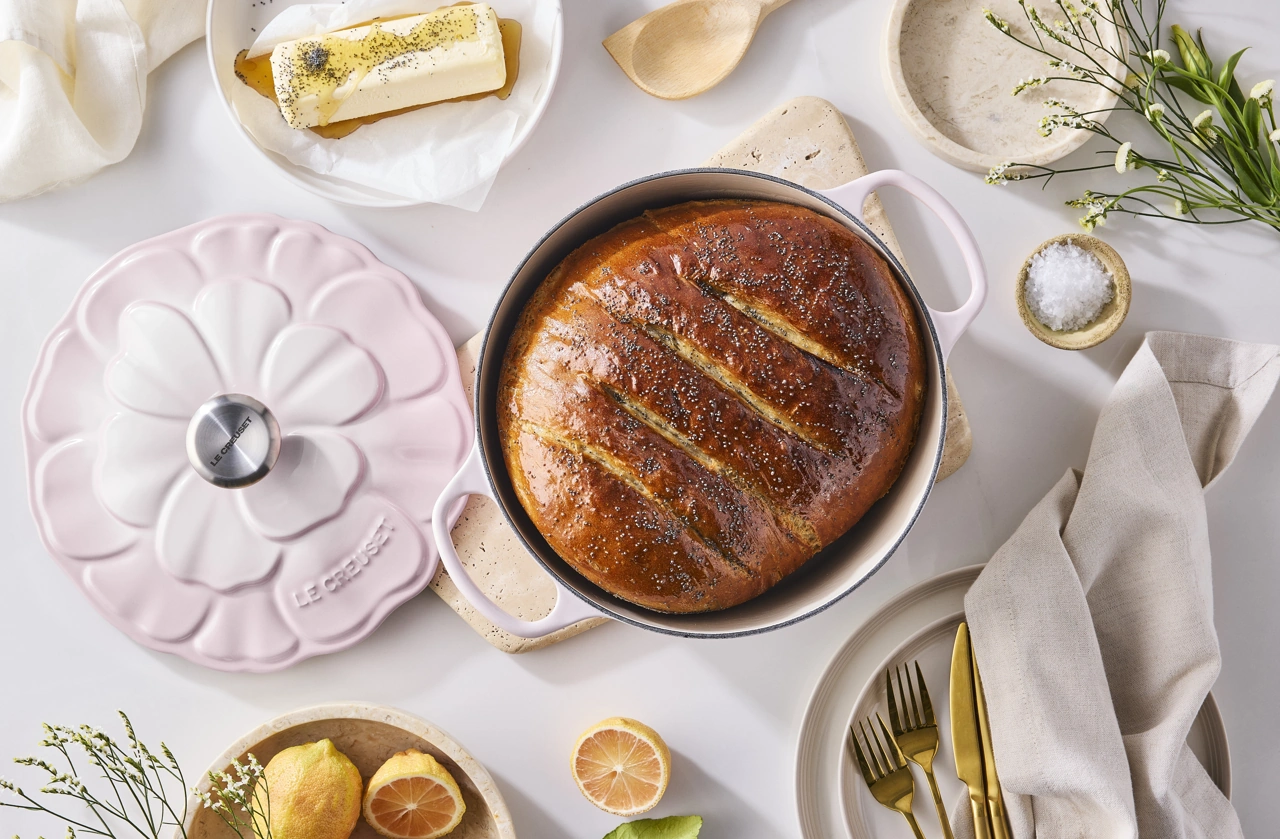Le Creuset Gusseisen Bräter Blume 26 cm 7