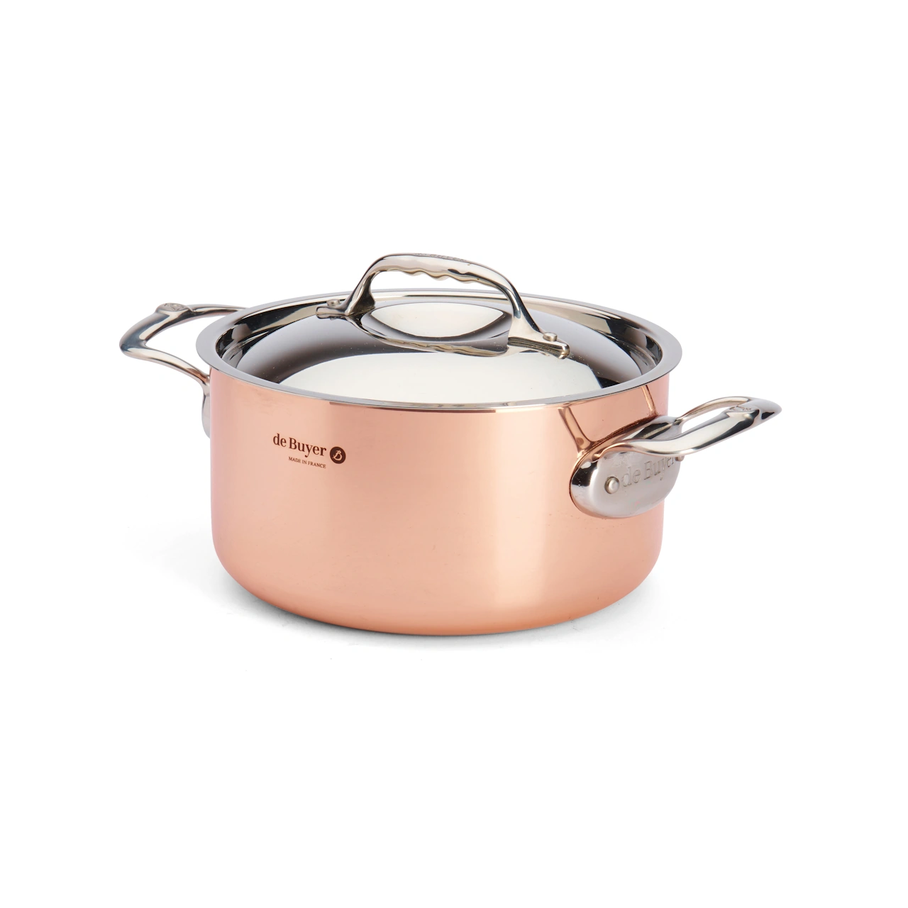 De Buyer Kupfer Bratentopf Induktion 20 cm 2