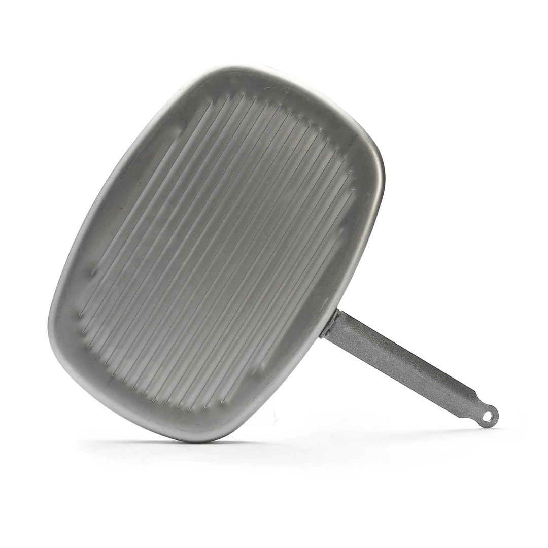 De Buyer Rechteckige Grillpfanne 38 cm - Eisenpfanne 4