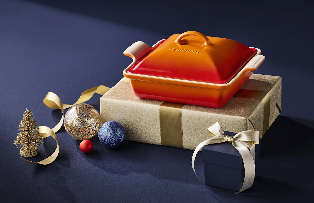 Le Creuset Auflaufform mit Deckel 23 cm ofenrot ofenrot / orange 6