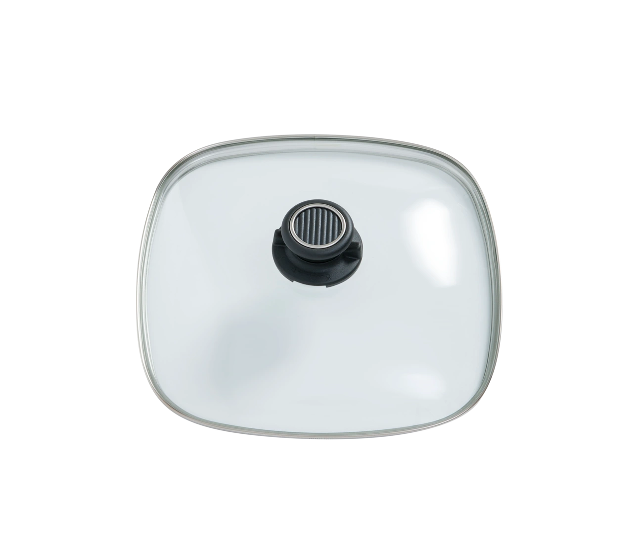 Gastrolux Pfannendeckel - Glasdeckel viereckig 26 cm 26 x 26 cm 1