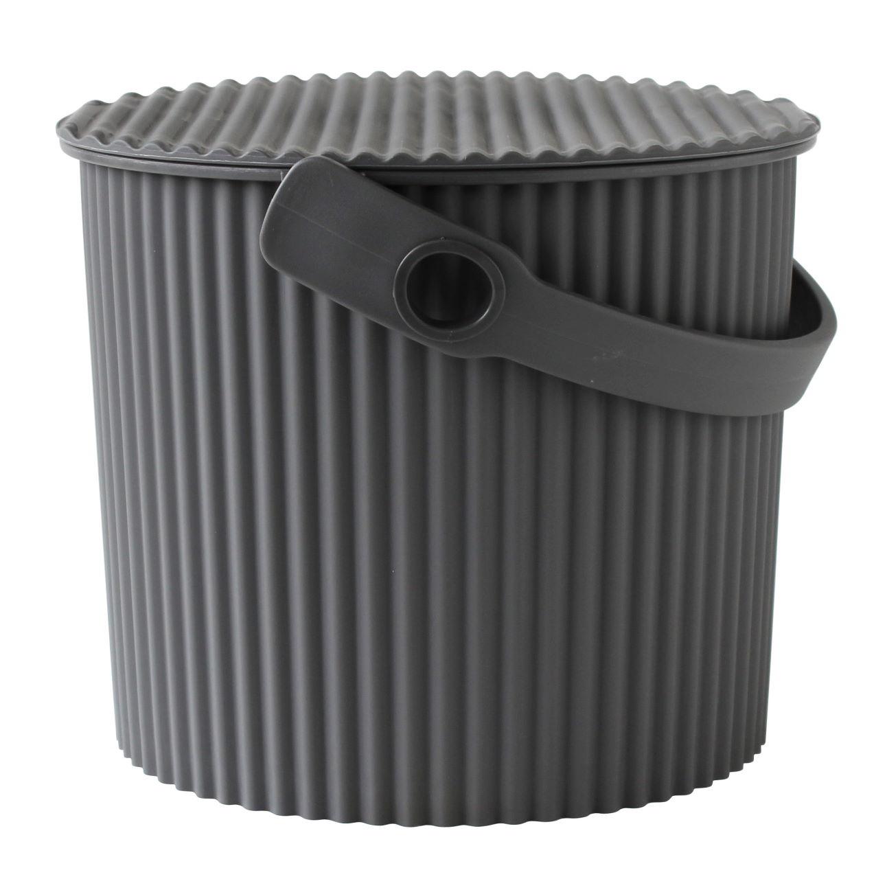 Hachiman Eimer Mini 4 Liter grau uni 1