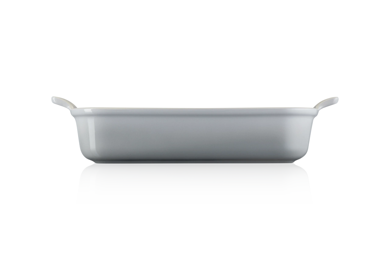 Le Creuset Keramik Auflaufform 32 cm perlgrau 3