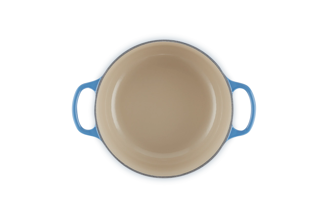 Le Creuset Gusseisen Topf 20 cm azure / blau azure / blau 5