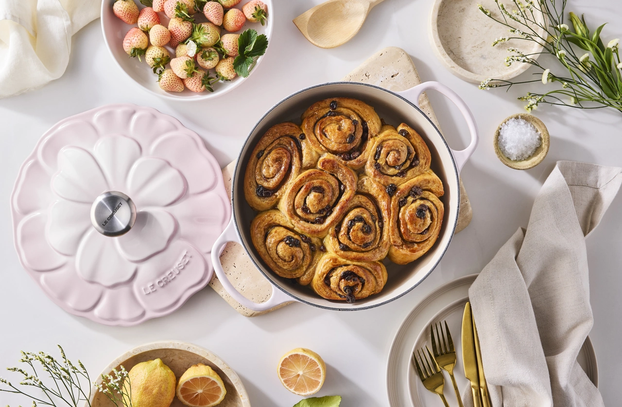 Le Creuset Gusseisen Bräter Blume 26 cm 6