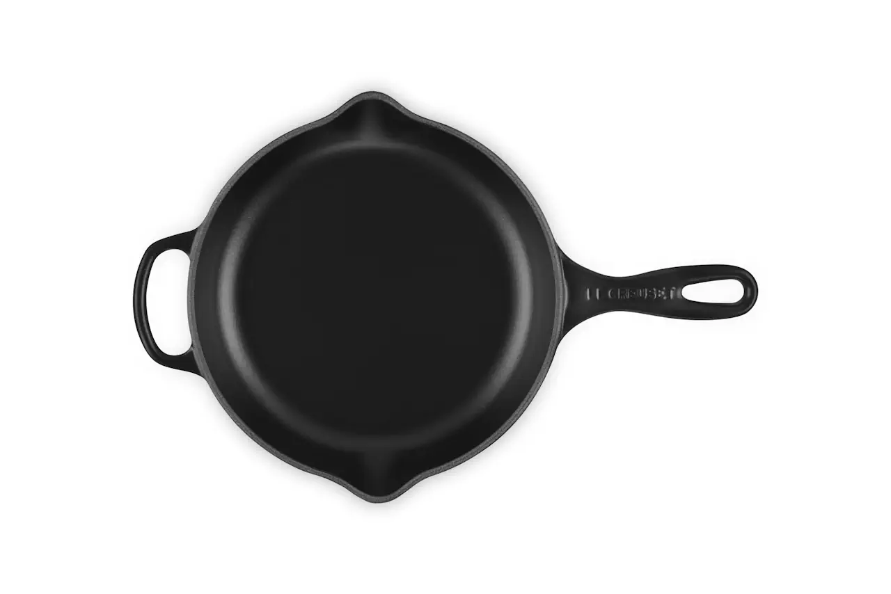 Le Creuset Gusseisen Brat- & Servierpfanne 23 cm schwarz schwarz 2