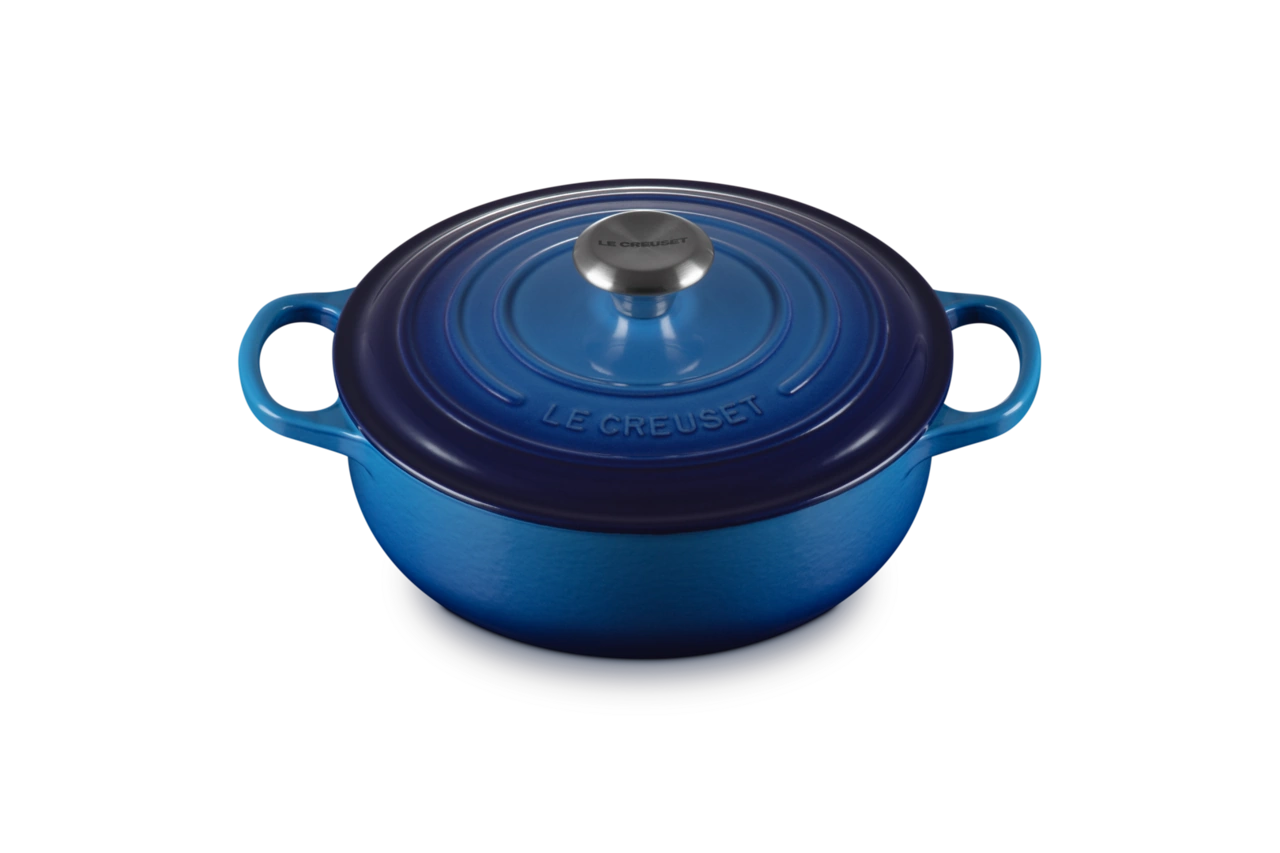 Le Creuset Sauteuse 24 cm azure / blau azure / blau 1
