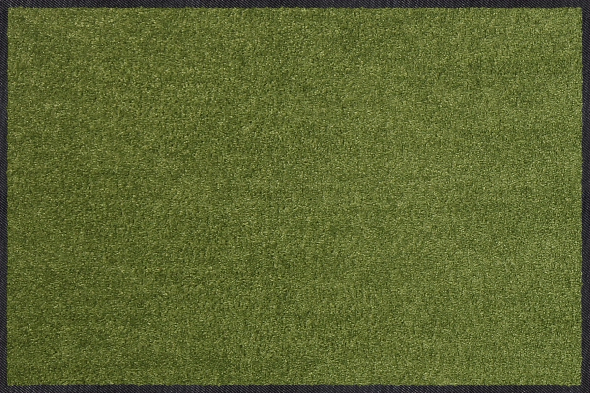 Salonlöwe Fußmatte Uni salbei / grün 3