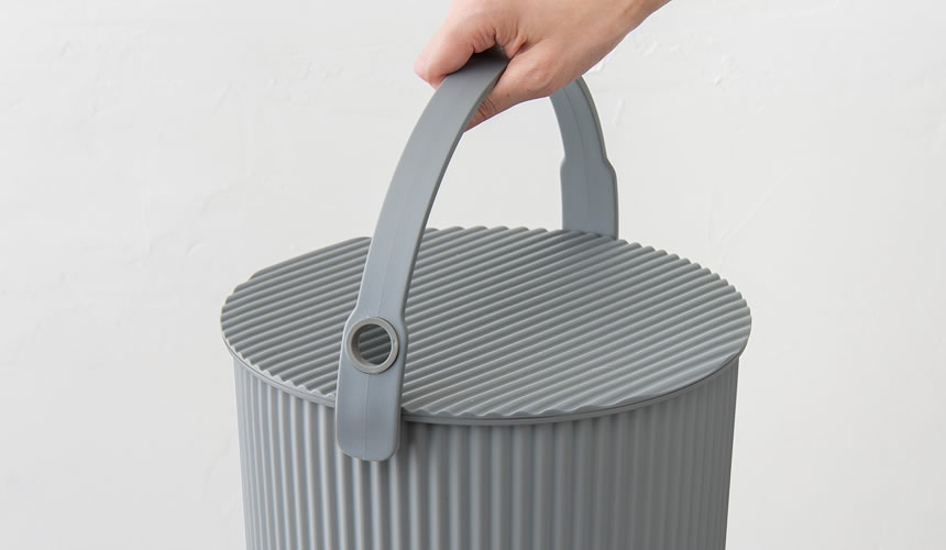 Hachiman Eimer 10 Liter weiß | weiß