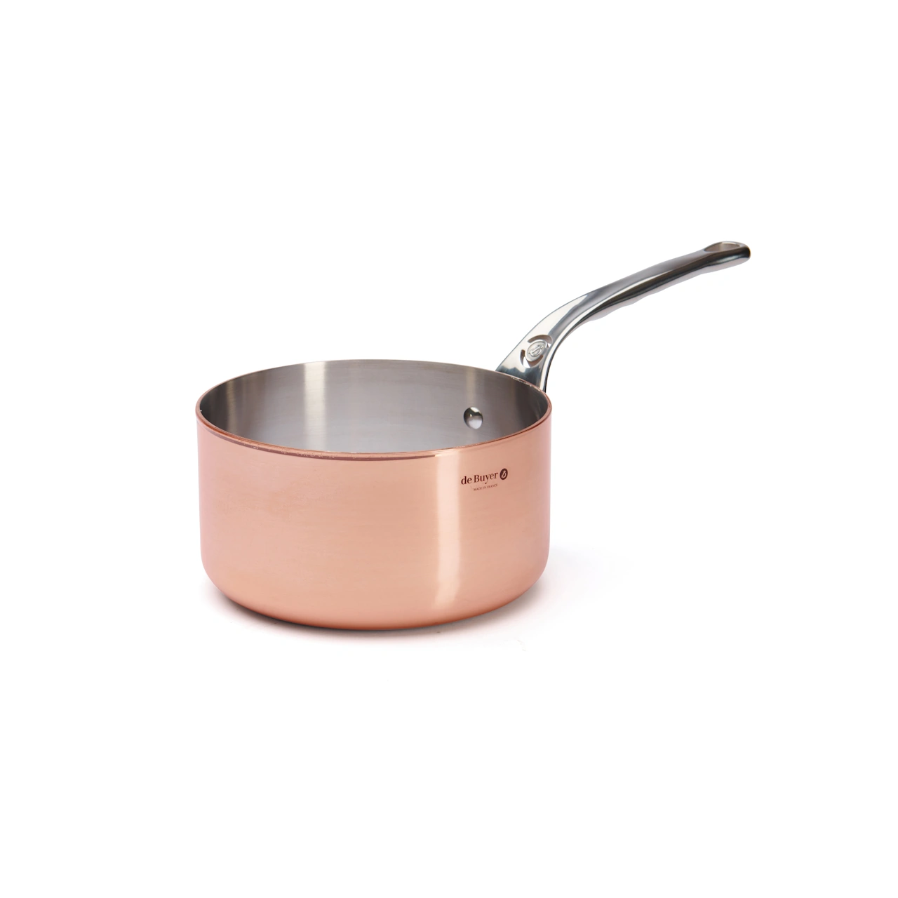 De Buyer Kupfer Stieltopf Induktion 16 cm