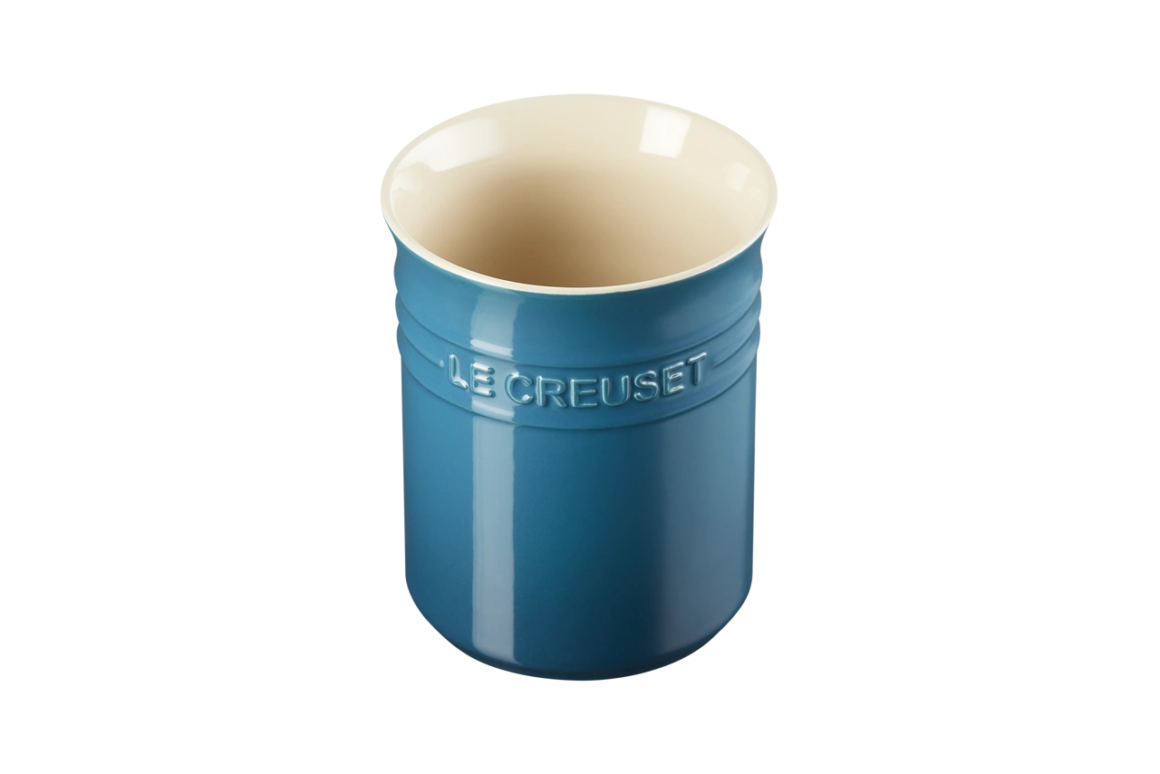 Le Creuset Topf für Kochkellen deep teal / grünblau 1