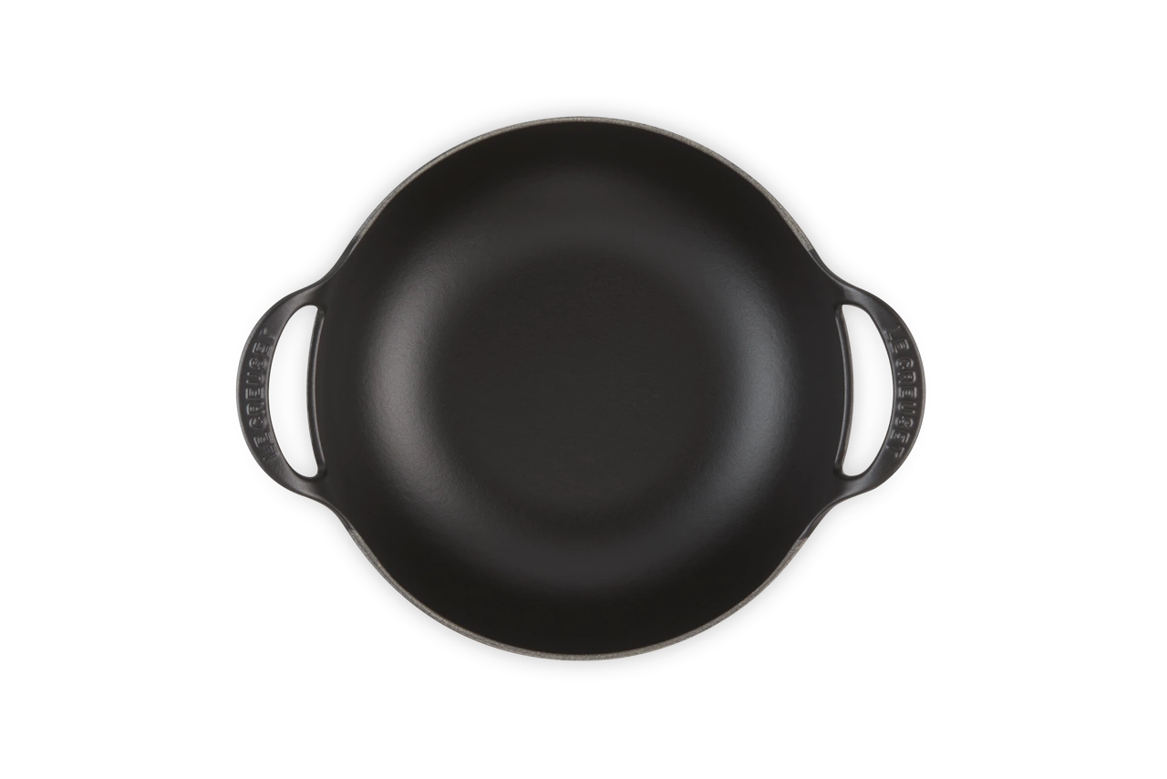 Le Creuset Gusseisen Topf Balti Dish 24 cm schwarz schwarz 4
