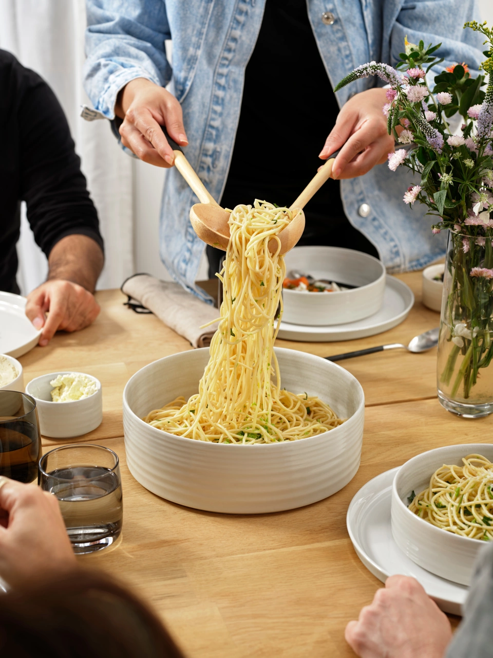 ASA Re:glaze Pastaschale sparkling white 3