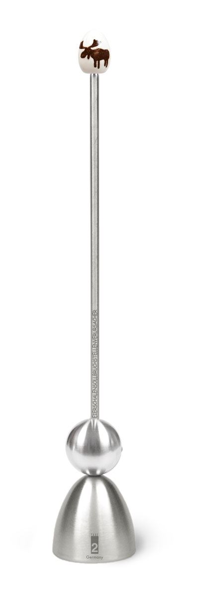 Clack Eierköpfer Keramik-Ei Elch 1