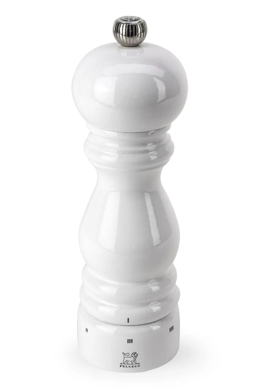 Peugeot Paris Salzmühle weiß glänzend 18 cm 18 cm 1
