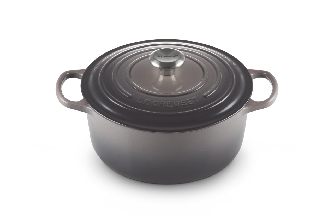 Le Creuset Gusseisen Topf 26 cm flint / grau flint / grau 2