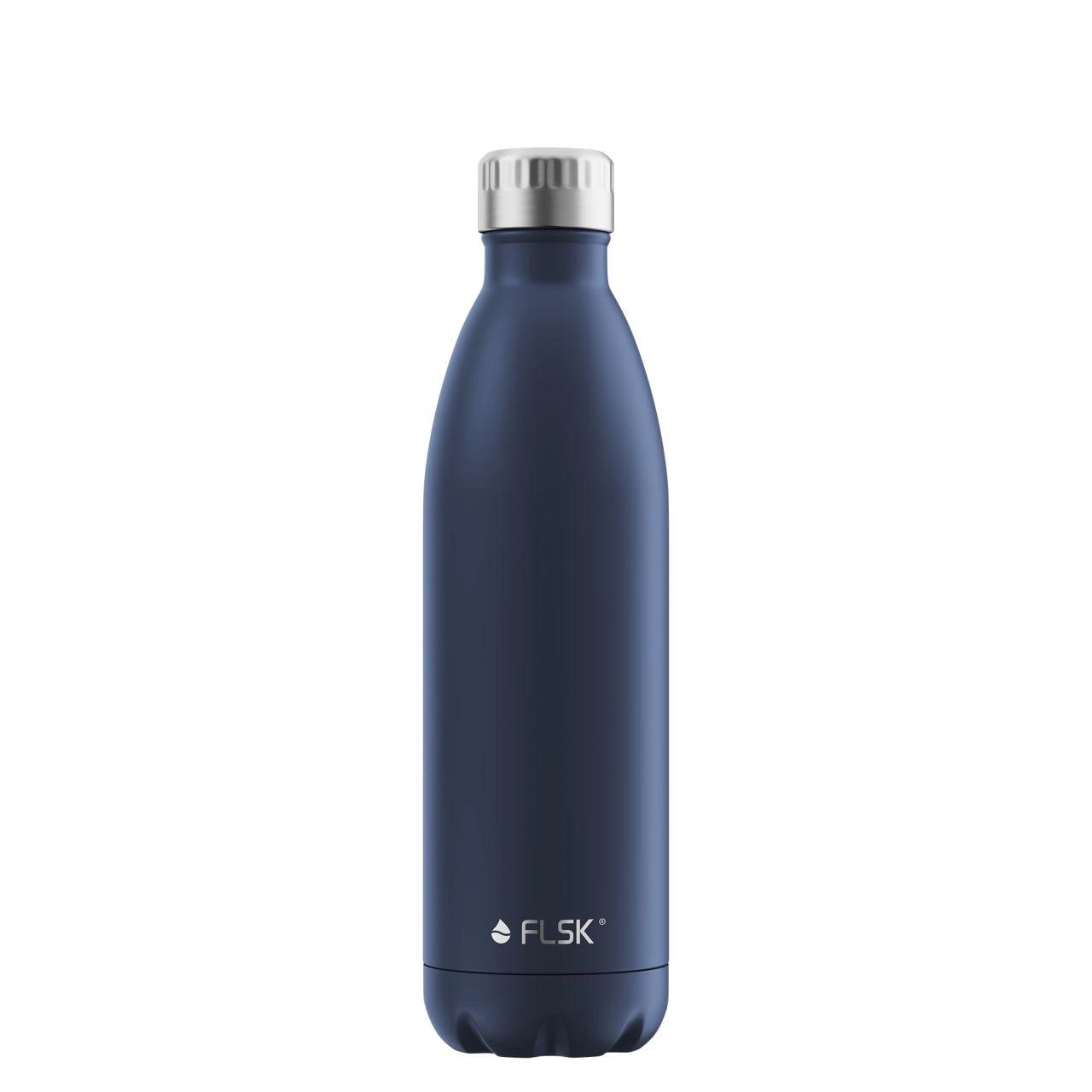 FLSK Trinkflasche / Isolierflasche 0,75 l blau