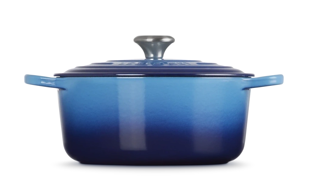 Le Creuset Gusseisen Topf 28 cm azure / blau azure / blau 3