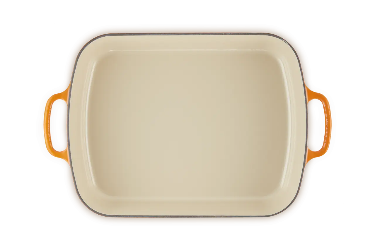 Le Creuset Gusseisen Bratreine 36 cm ofenrot / orange 6