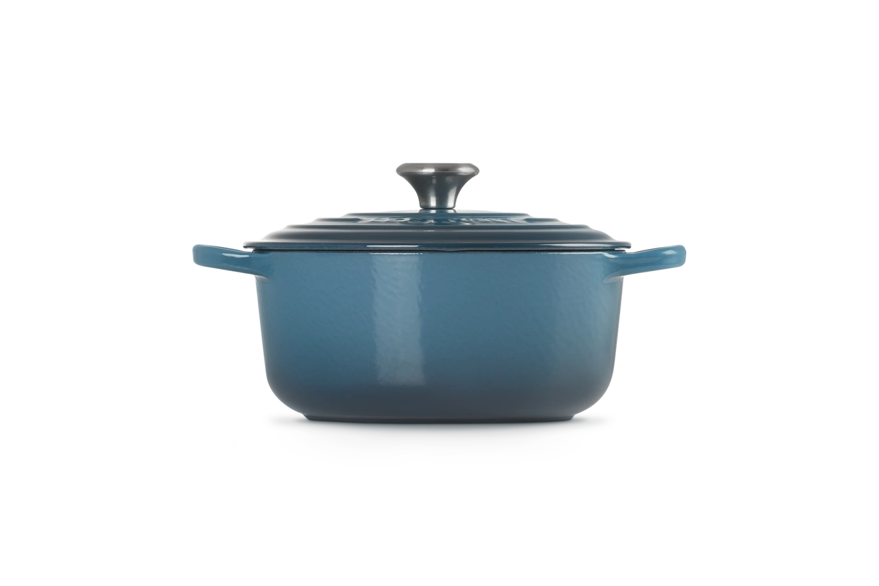 Le Creuset Gusseisen Topf 20 cm deep teal / grünblau deep teal / grünblau 3