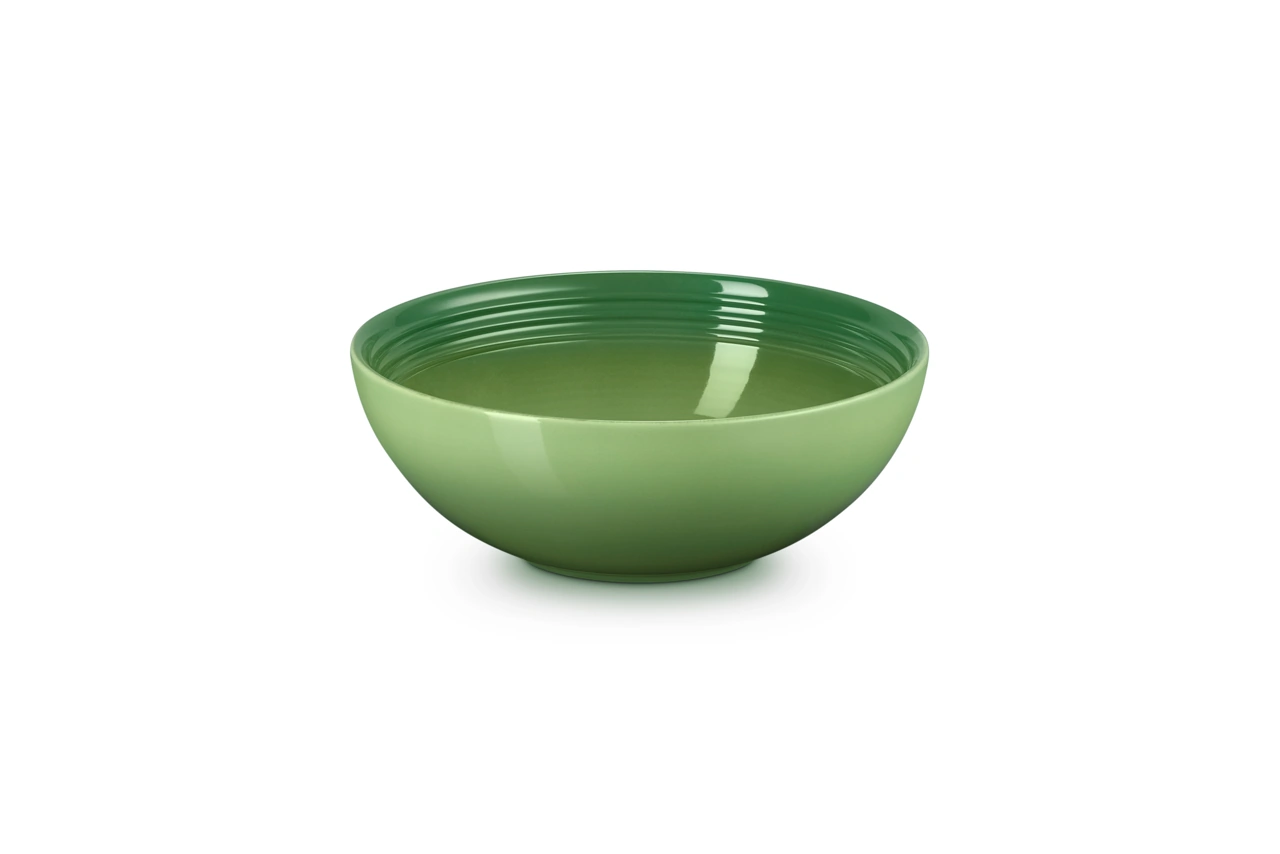 Le Creuset Keramik Salatschüssel 24 cm bamboo bamboo / grün 1