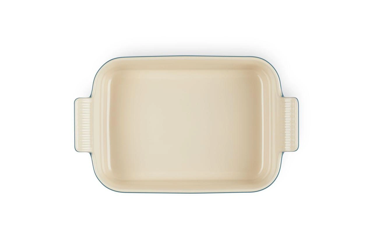 Le Creuset Keramik Auflaufform 26 cm deep teal / grünblau deep teal / grünblau 3