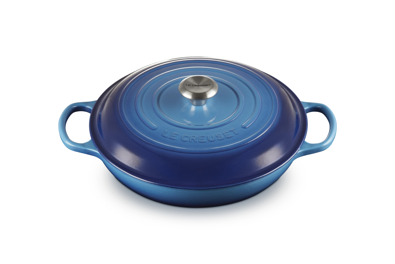 Le Creuset Gusseisen Gourmet Profitopf 30 cm azure / blau azure / blau 1