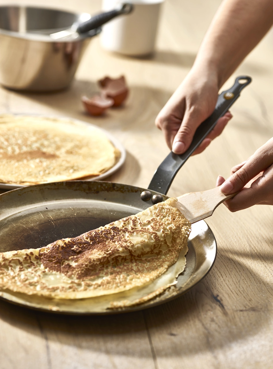 De Buyer Crêpespfanne 24 cm - Eisenpfanne 6