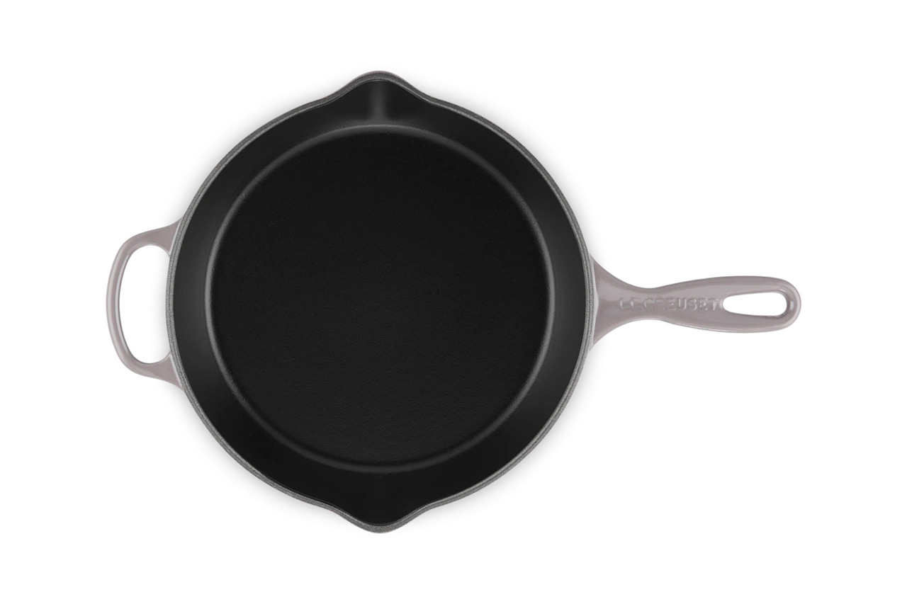 Le Creuset Gusseisen Brat- & Servierpfanne hoch perlgrau flint / grau 4
