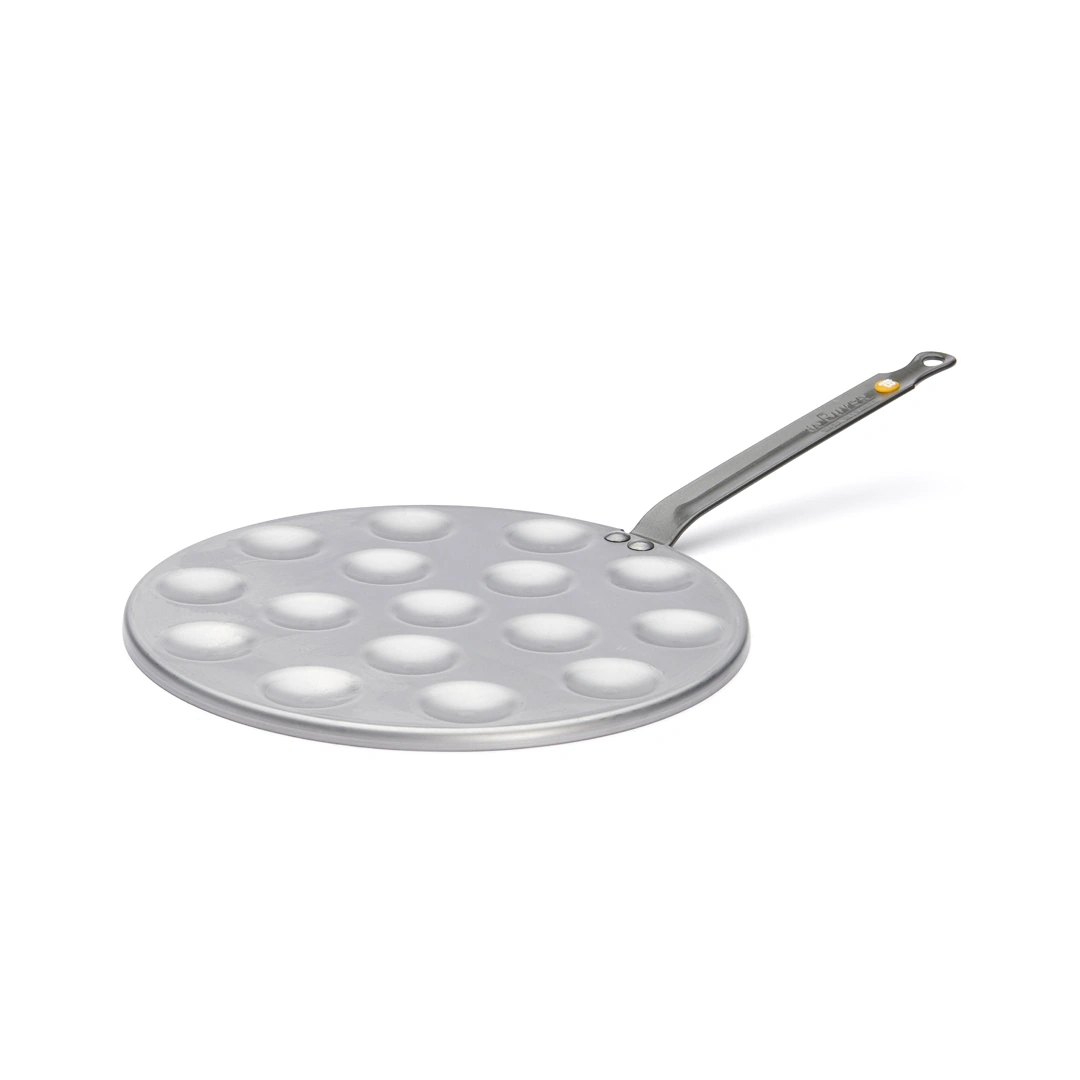 De Buyer Poffertjespfanne 27 cm - Eisenpfanne