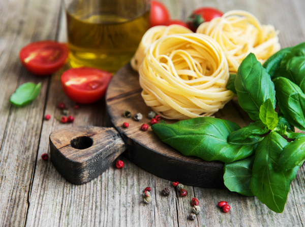 Italienische Zutaten Italienische Zutaten