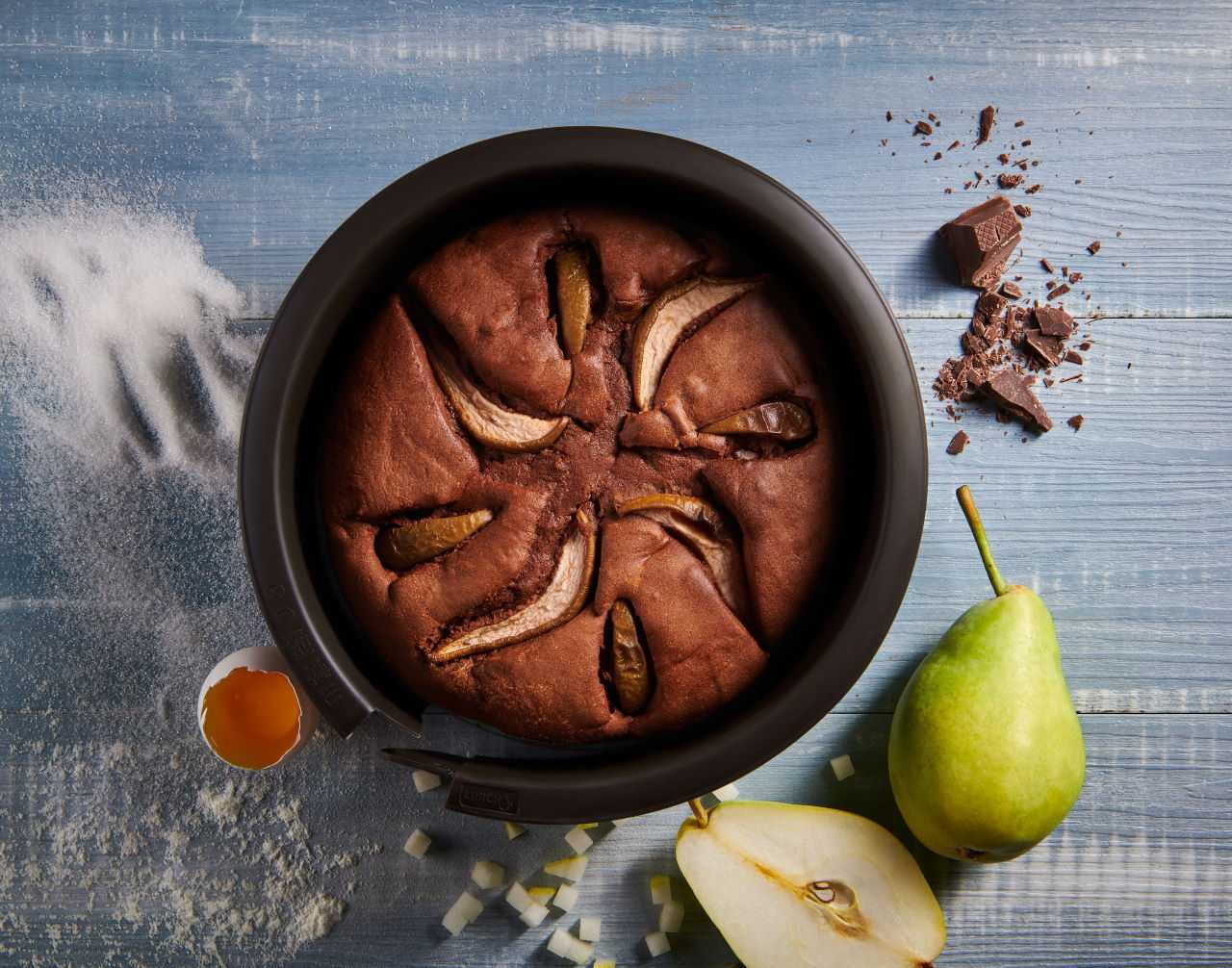 Lurch Silikon Springform mit Glasboden 20 cm 2