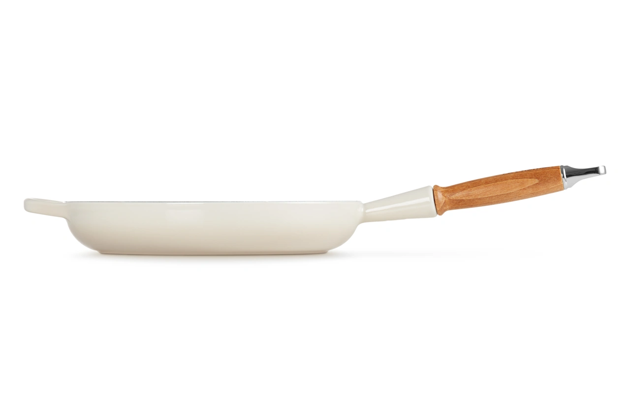 Le Creuset Gusseisen Bratpfanne 26 cm meringue / creme 4