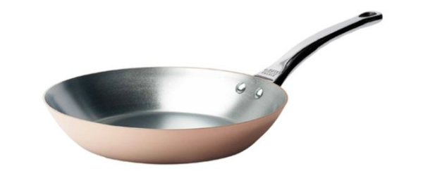 Bratpfanne aus Kupfer und Edelstahl von De Buyer | induktionstauglich Bratpfanne Kupfer von De Buyer induktionstauglich