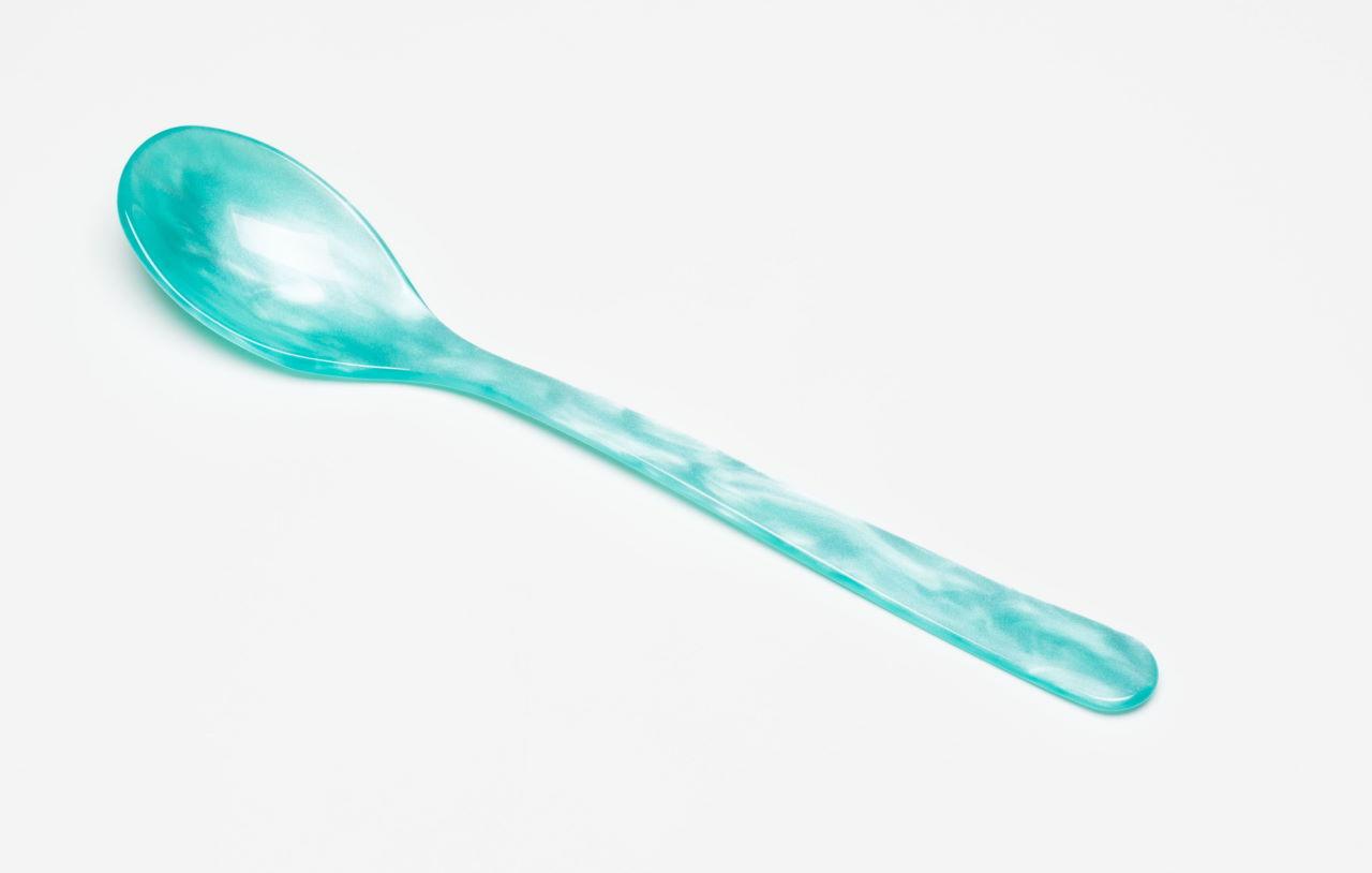 Müslilöffel in Perlmutt Optik türkis 1