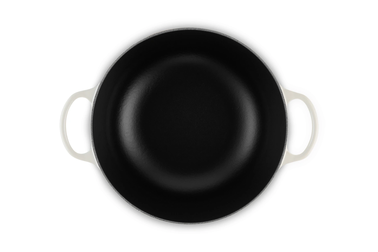 Le Creuset Topf La Marmite 26 cm meringue / creme 5